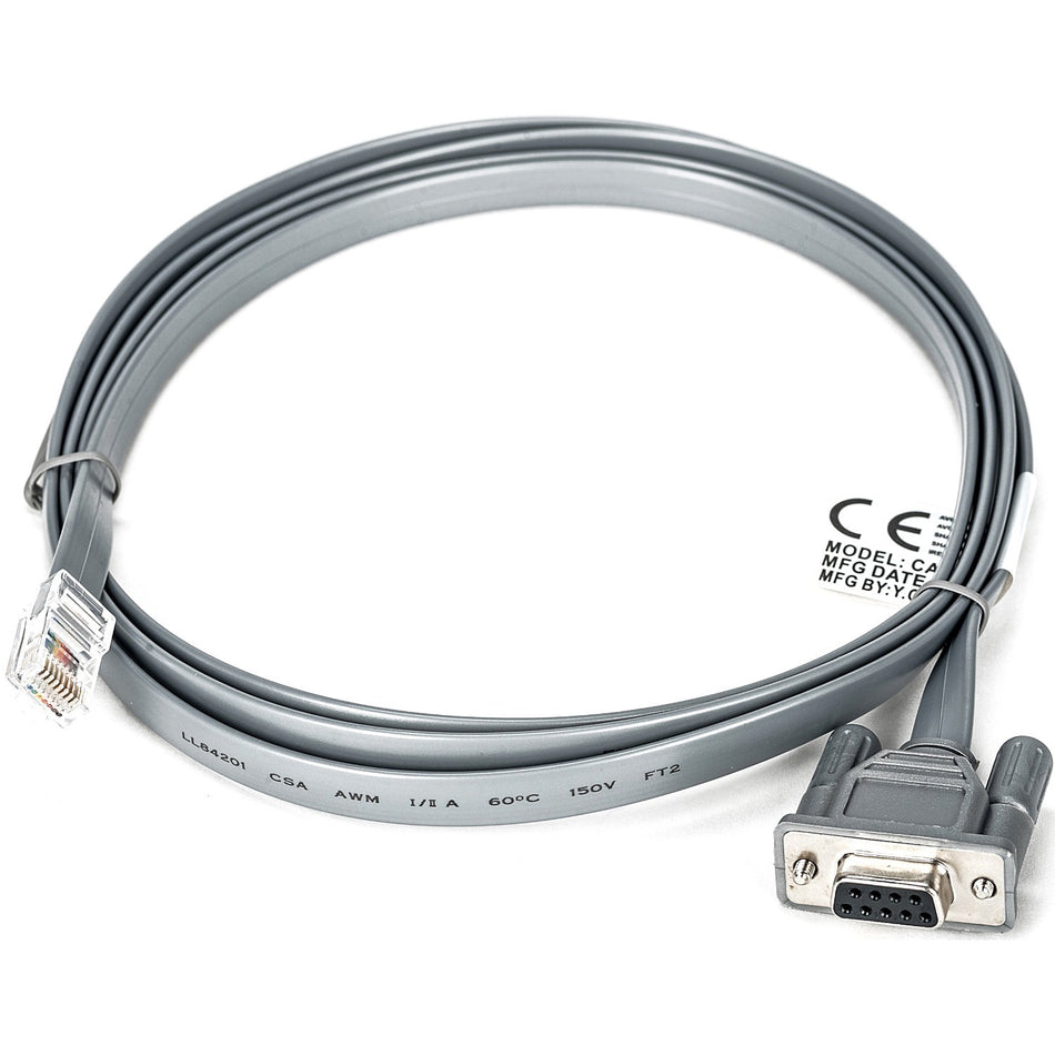 RJ-45 Male - DB-9 Female - CAB0036