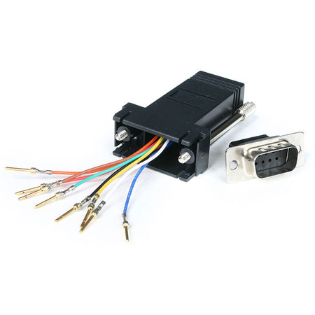 StarTech.com DB9 to RJ45 Modular Adapter - M/F - Serial adapter - DB-9 (M) - RJ-45 (F) - GC98MF