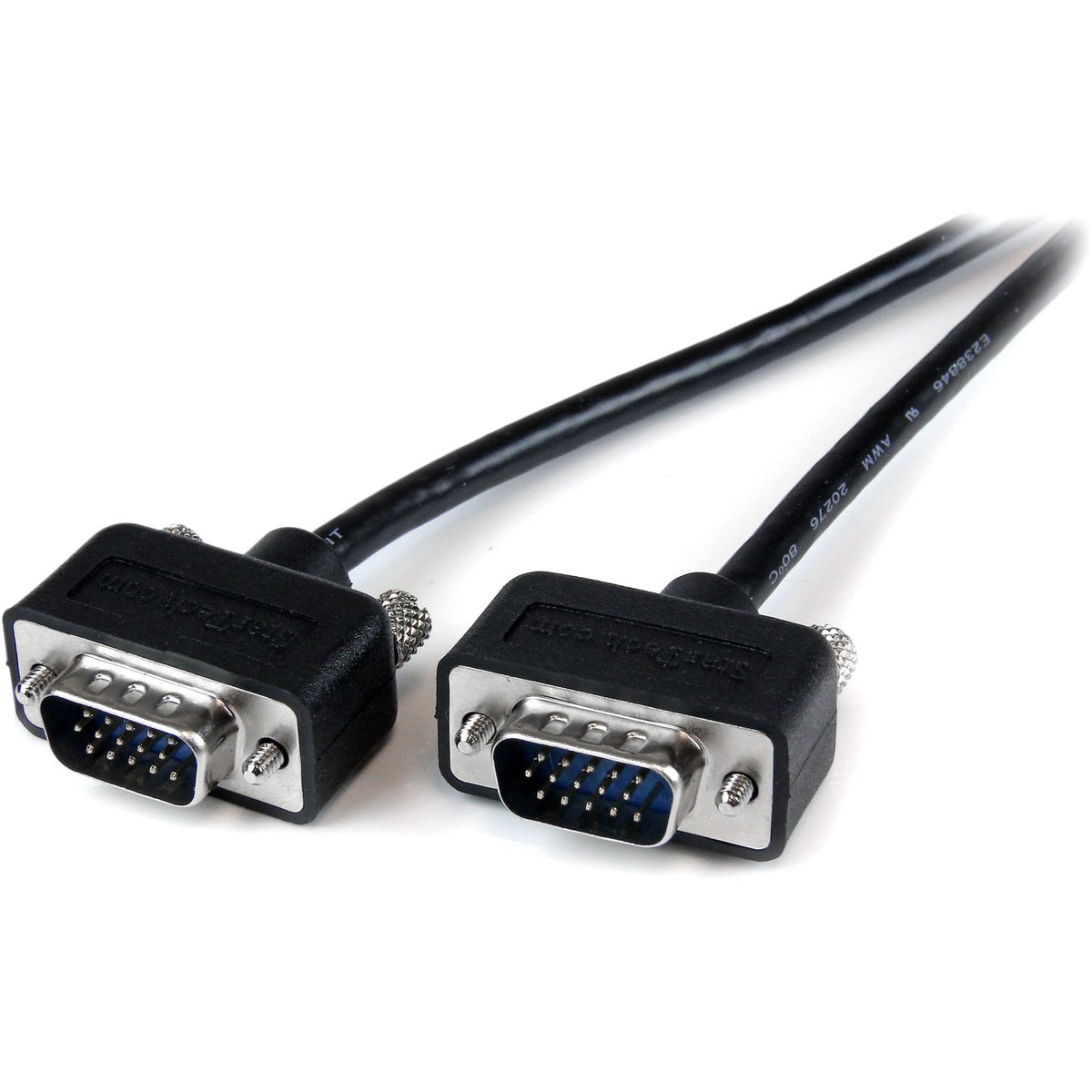 StarTech.com 10 ft Low Profile High Resolution Monitor VGA Cable - HD15 M/M - MXT101MMLP10