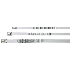 PANDUIT Pan-Steel MLT Series Wave-Ty Superior Grip Stainless Steel Tie - MLT2.7WS-LP