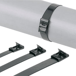 PANDUIT Pan-Steel MSC Series Nylon Coated Stainless Steel Strap - MSC4W50T15-L6